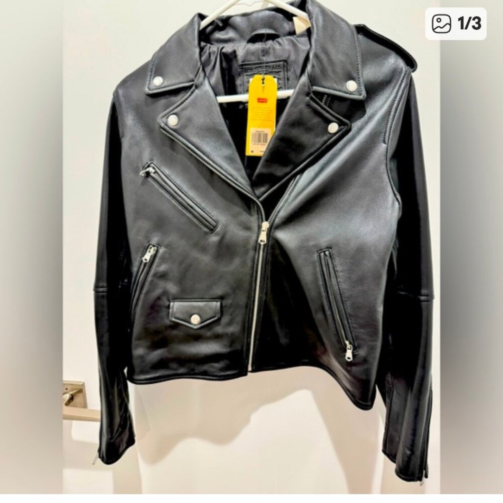 Levi's Sheep Leather Moto Jacket